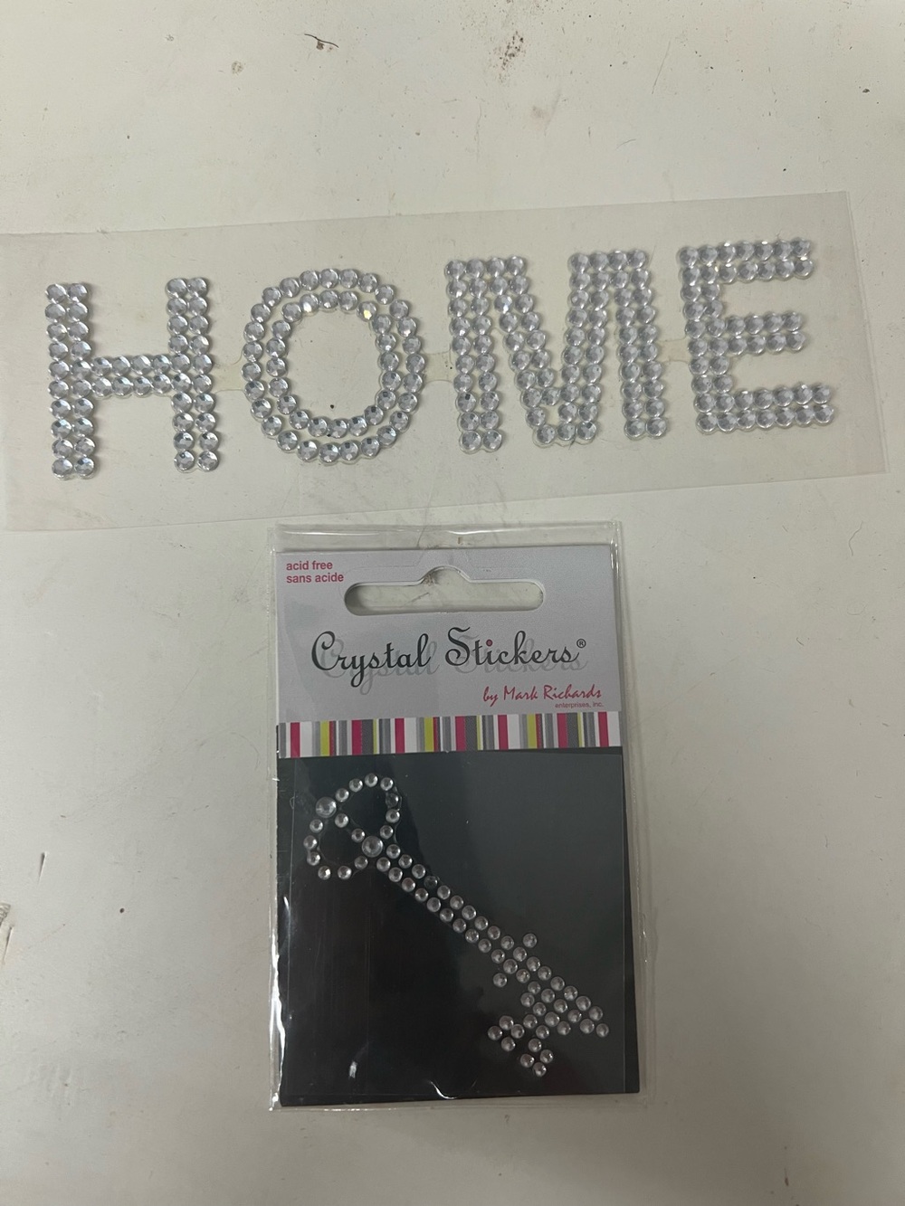 ⭐️ 10-4-10 Stickers - Glitter Stickers- HOME